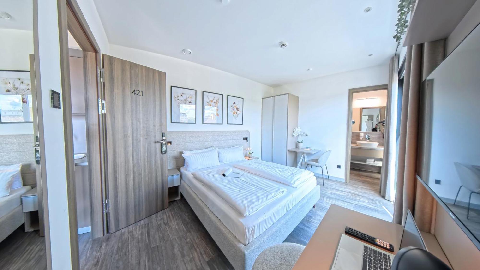 Novera Aparthotel Hamburg Szoba fotó